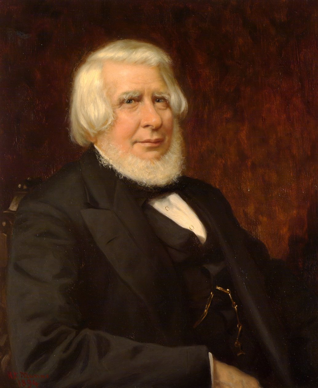 Thomas Avery alderman portréja, 1894. alkotó: Henry Turner Munns