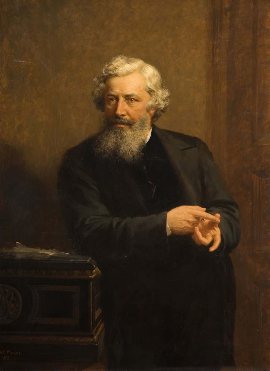 George Dawson portréja, 1877. alkotó: Henry Turner Munns
