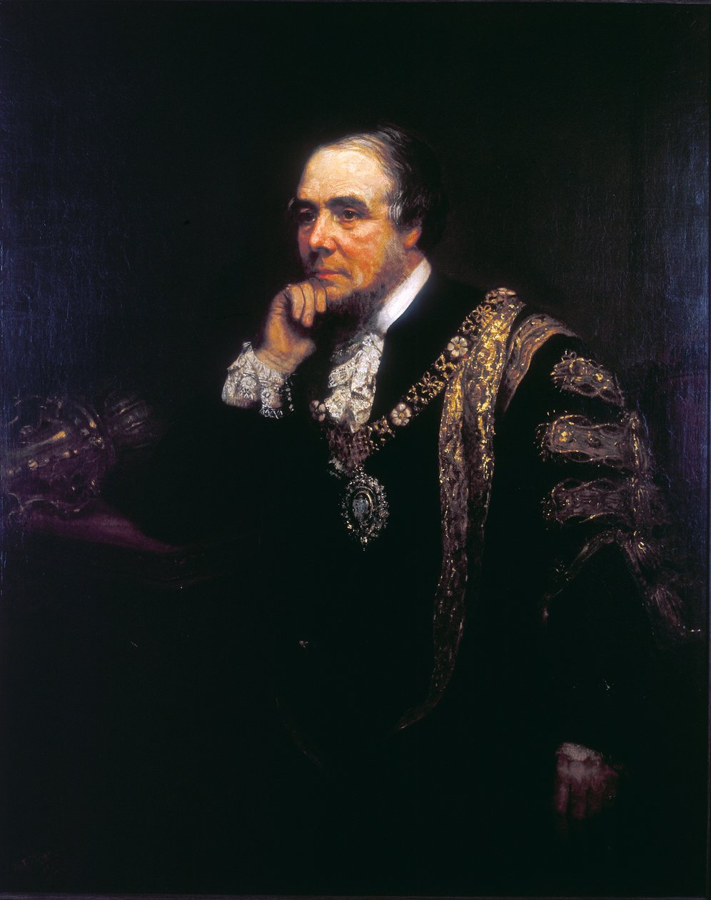 Sir Thomas Dakin. 1871 alkotó: Henry Turner Munns