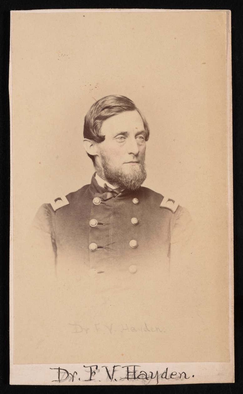Ferdinand Vandeveer Hayden portréja 1829-1887, 1860 körül. alkotó: Henry Ulke