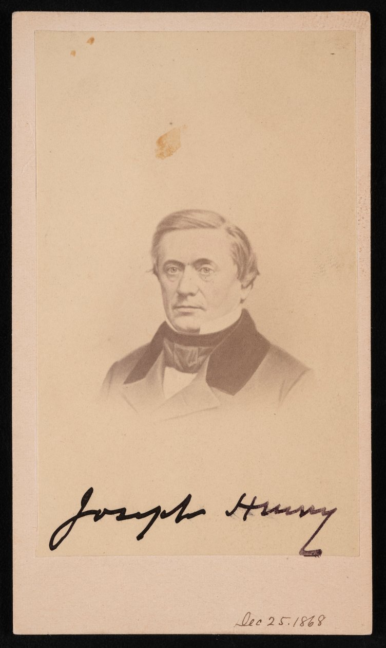 Joseph Henry portréja 1797-1878, 1868. alkotó: Henry Ulke