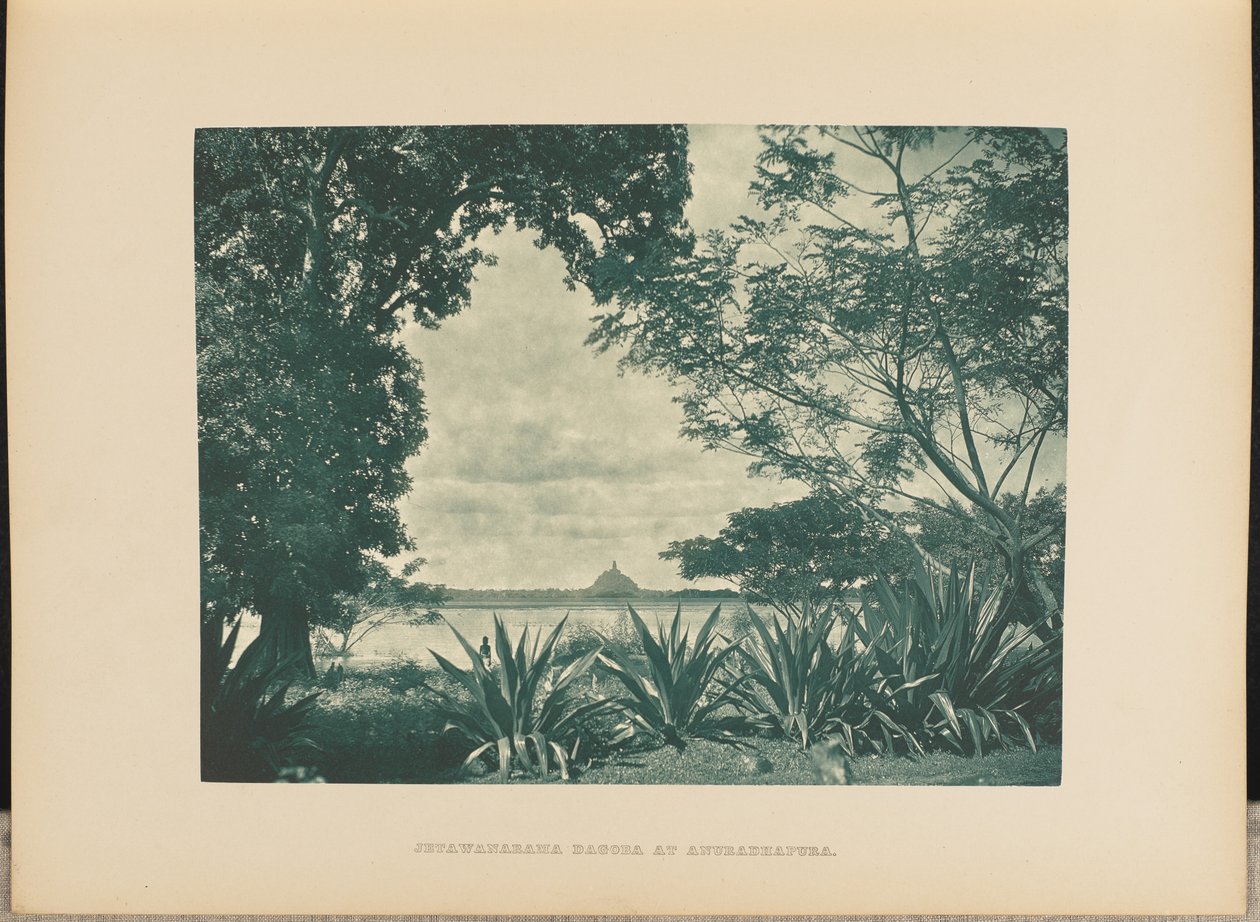Jetawanarama Dagaba Anuradhapurában alkotó: Henry W. Cave