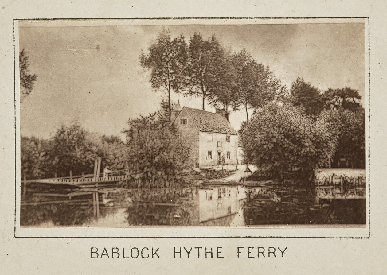 Bablock Hythe komp alkotó: Henry W. Taunt
