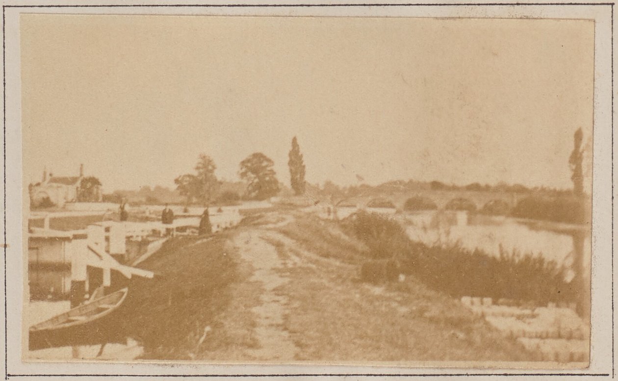 Chertsey Lock  Bridge alkotó: Henry W. Taunt