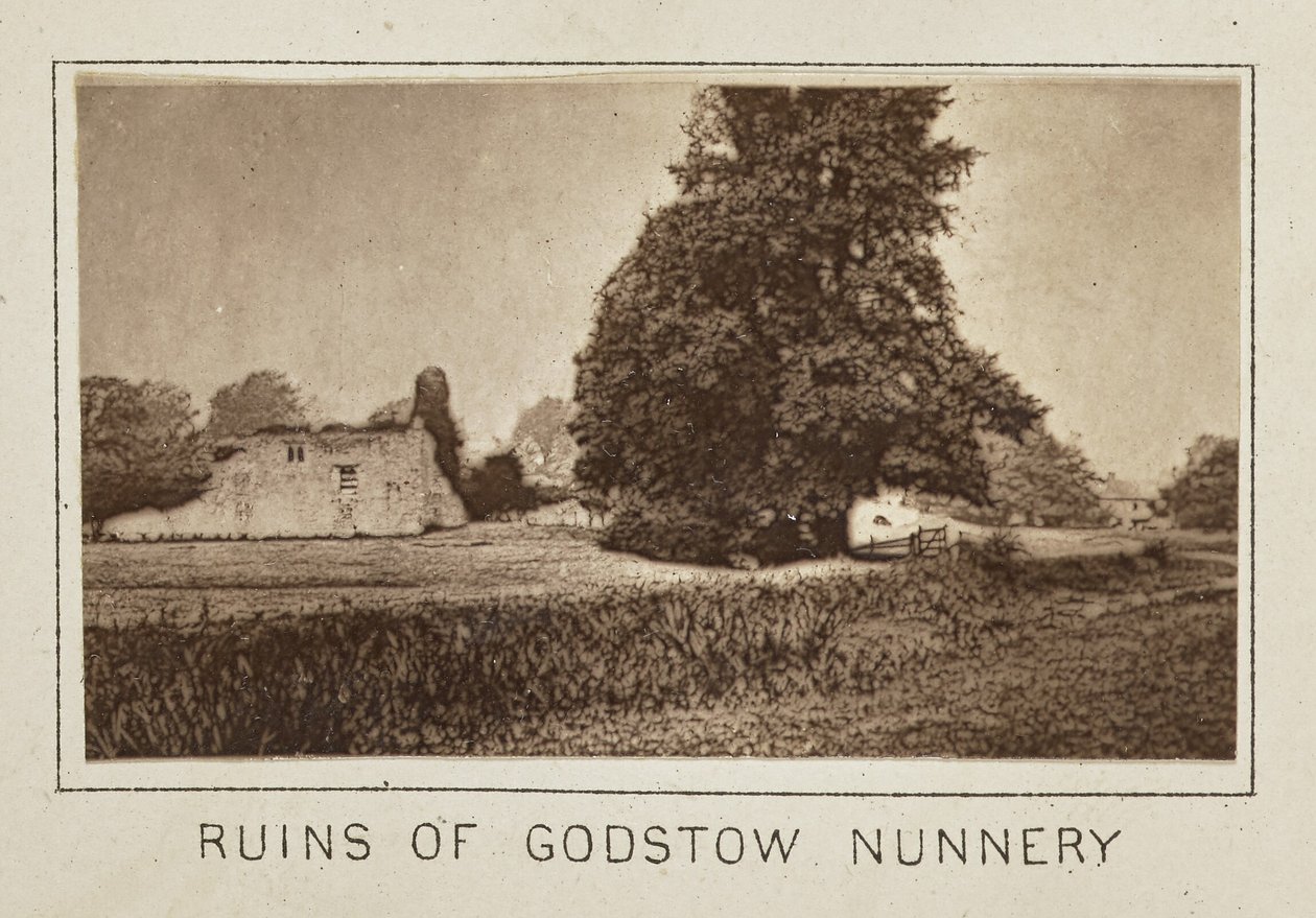 Godstow apátság romjai alkotó: Henry W. Taunt