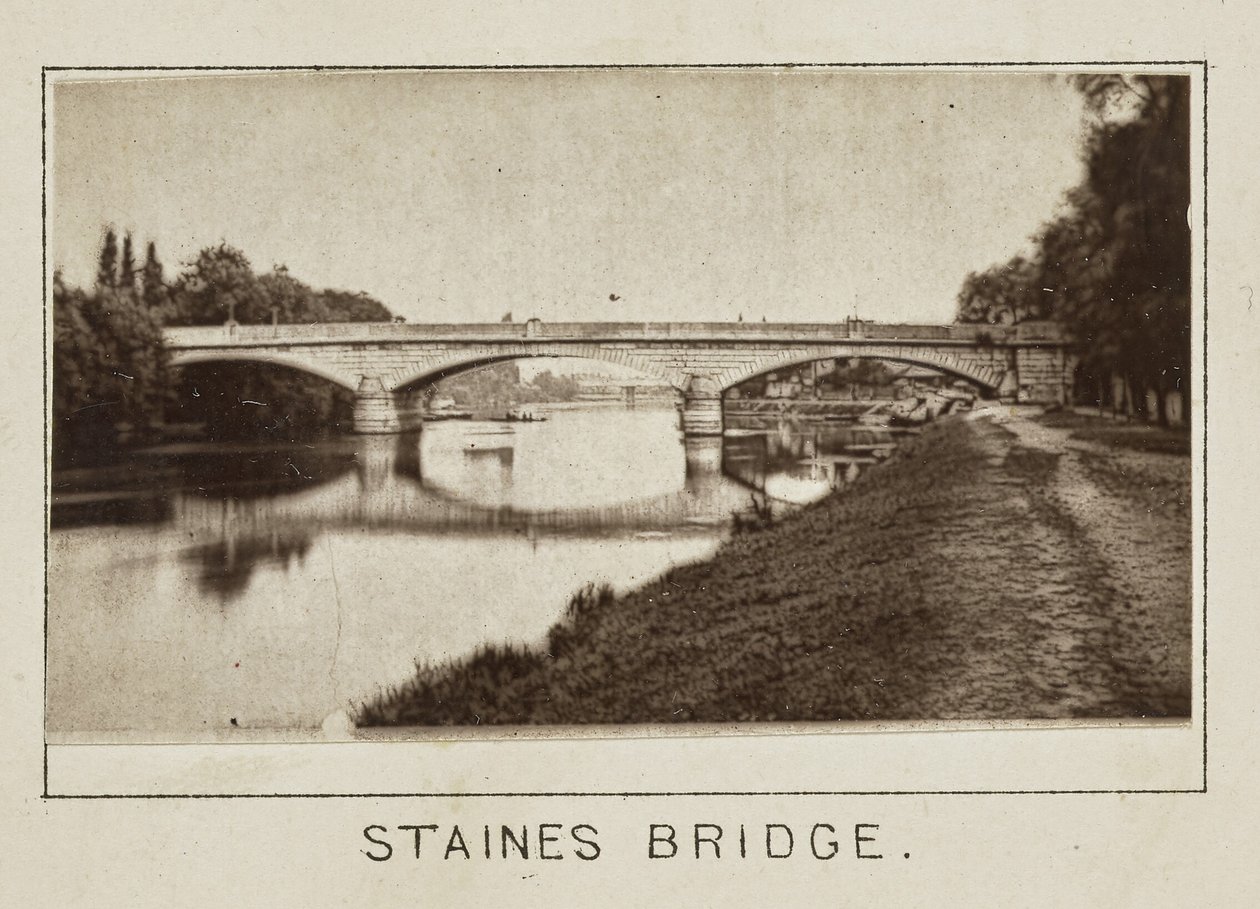 Staines Bridge alkotó: Henry W. Taunt