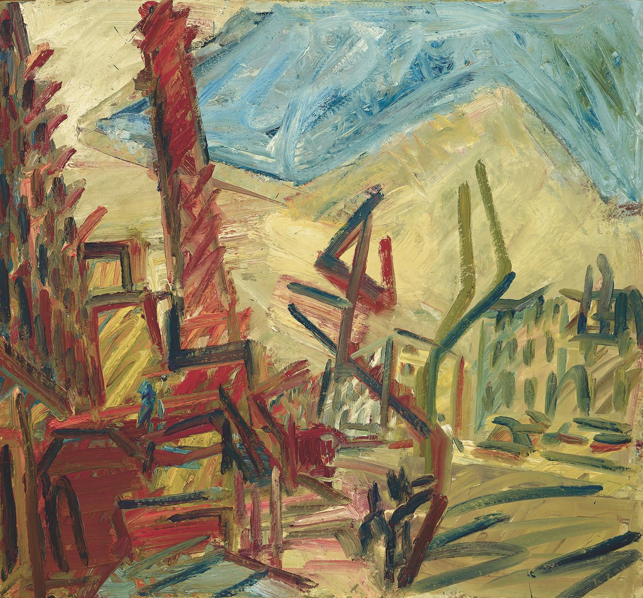 Fa Mornington Crescentben, 1991-92 alkotó: Henry Wallis