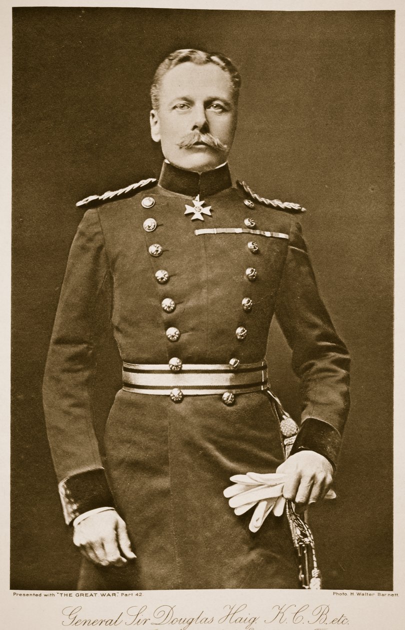 Sir Douglas Haig tábornok, 1914-1919 alkotó: Henry Walter Barnett