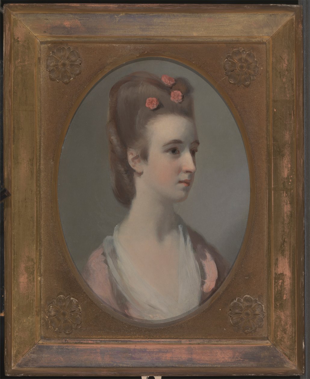 Egy nő portréja, valószínűleg Miss Nettlethorpe alkotó: Henry Walton