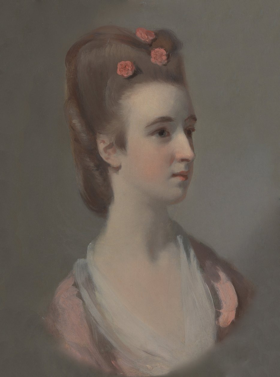 Egy nő portréja, valószínűleg Miss Nettlethorpe alkotó: Henry Walton