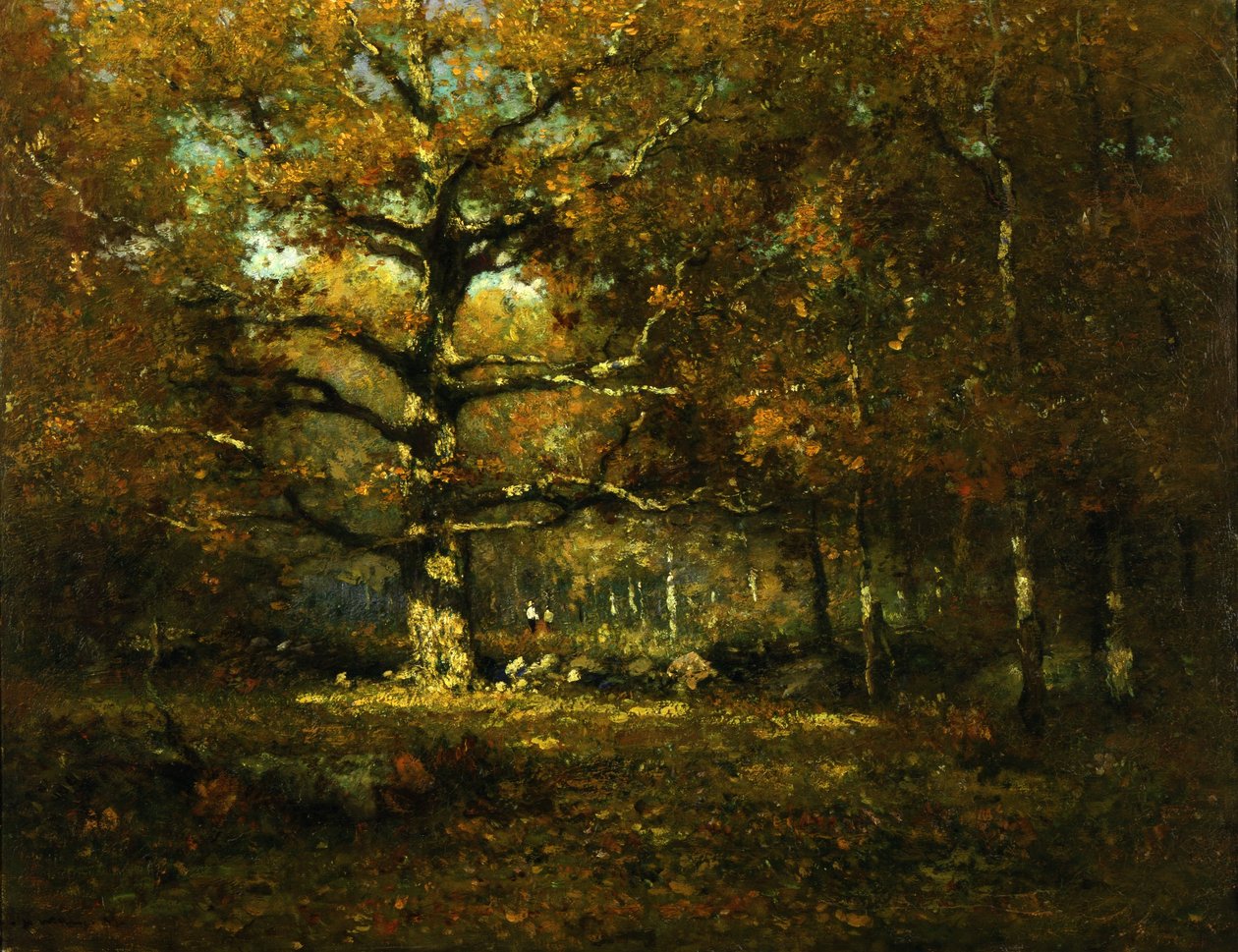 Connecticut Woods alkotó: Henry Ward Ranger