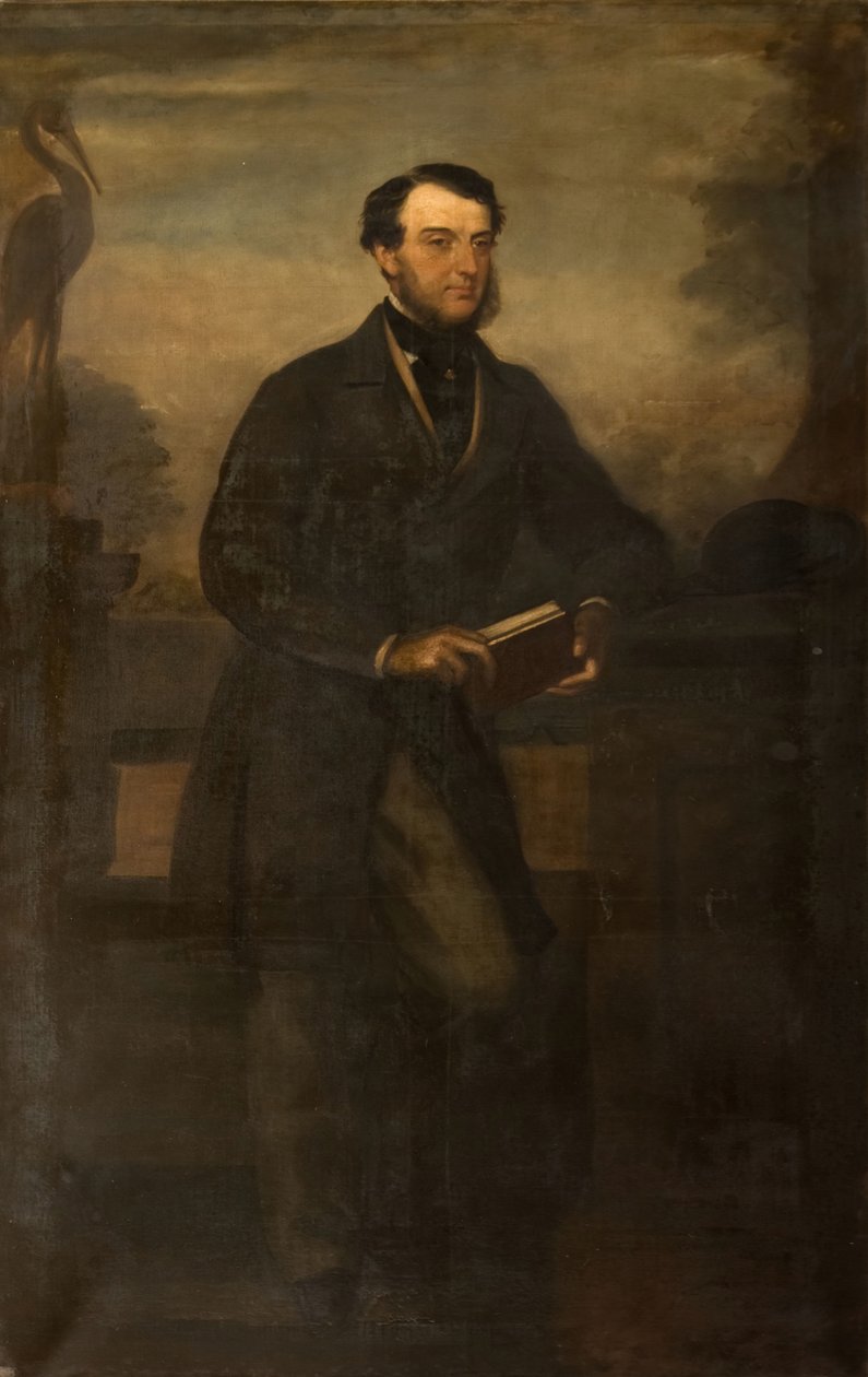 Charles B Adderley, 1. Lord Norton portréja, 1865. alkotó: Henry Weigall