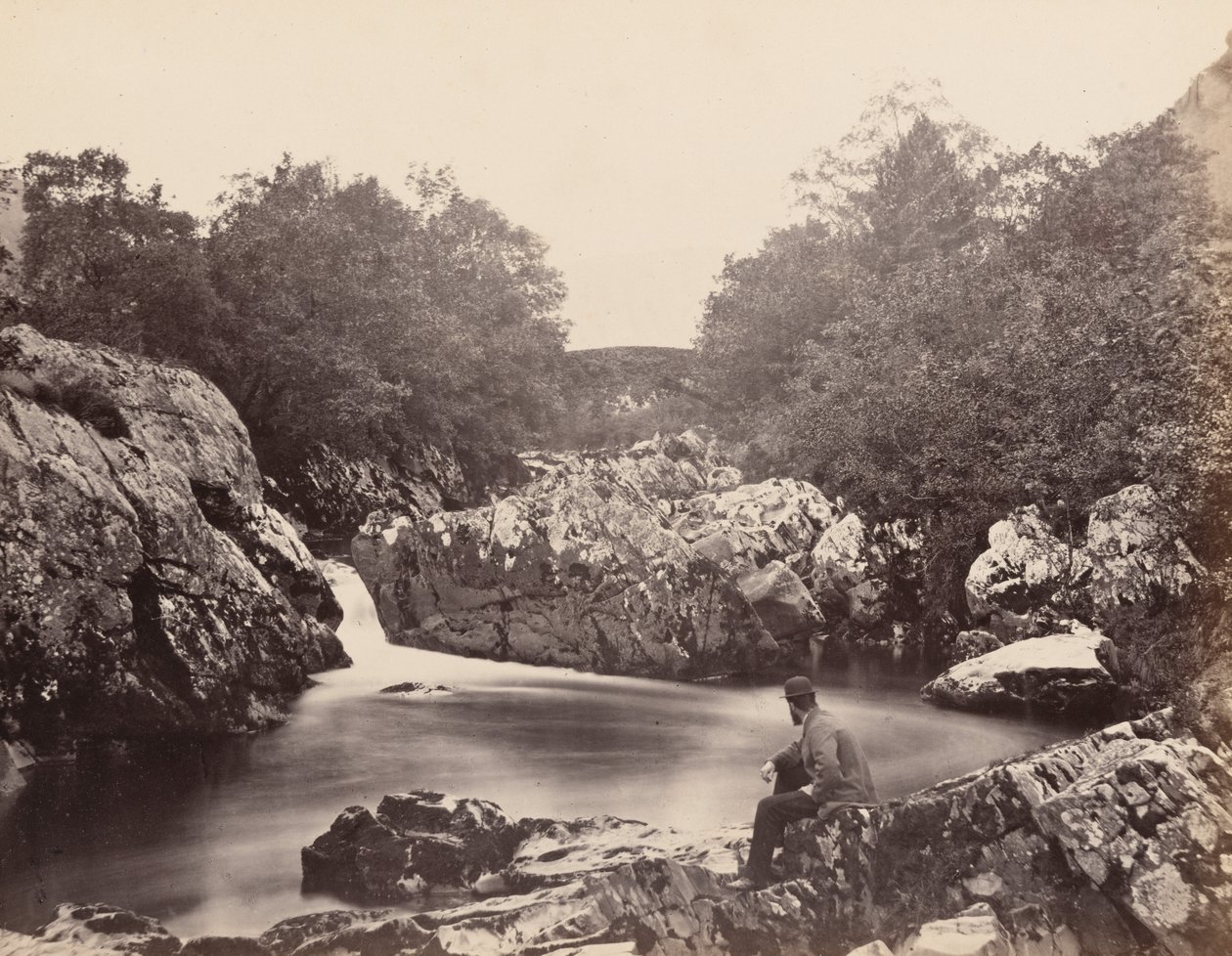 Híd Betws-y-Coed közelében,c. 1858 (fotó) alkotó: Henry White