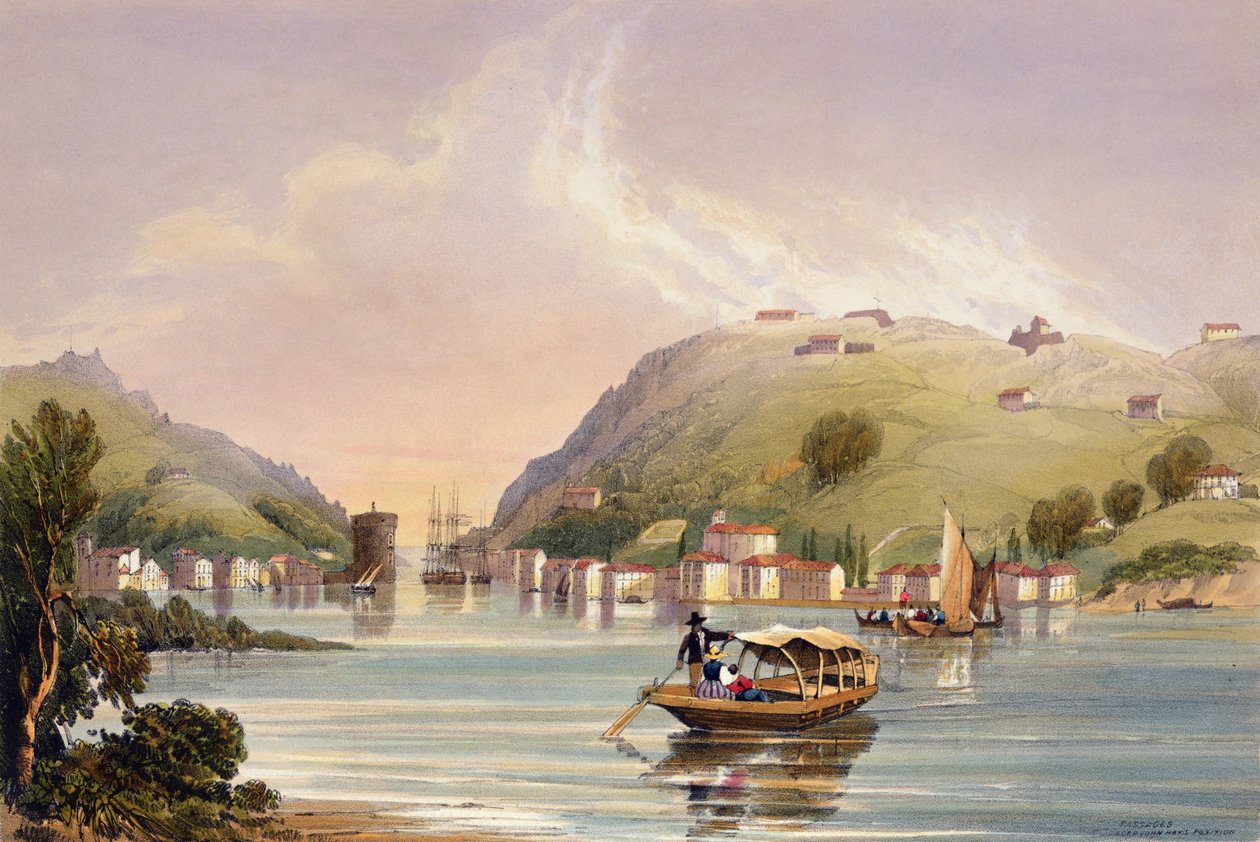 Passes, Lord John Hay álláspontja, 1838 alkotó: Henry Wilkinson
