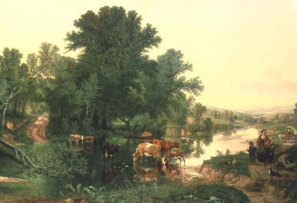 Tájkép alkotó: Henry William Banks Davis