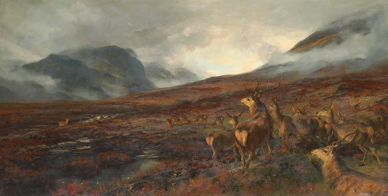 Bealloch-na-Ba megközelítése, Applecross alkotó: Henry William Banks Davis