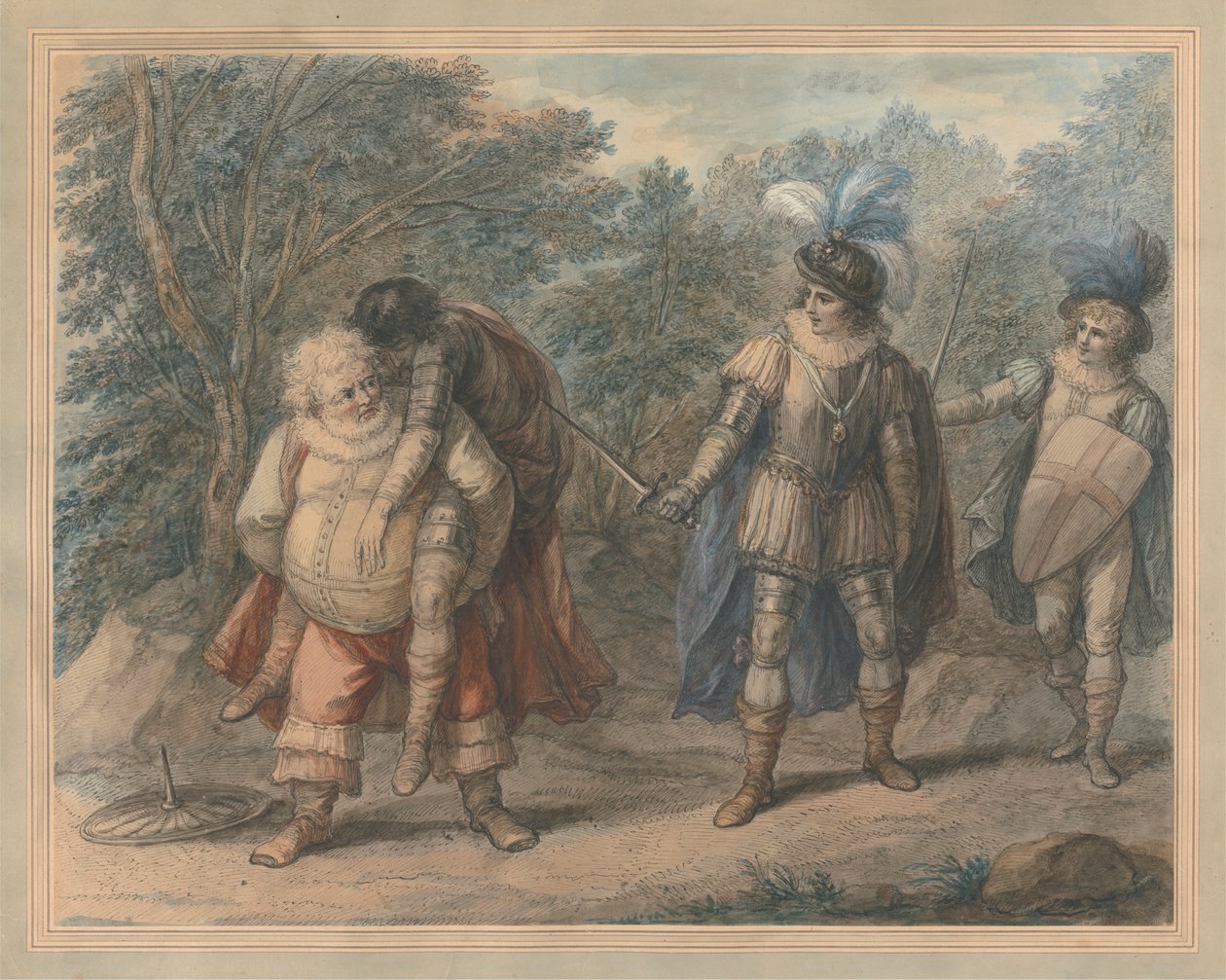 Falstaff, aki halottat hord alkotó: Henry William Bunbury