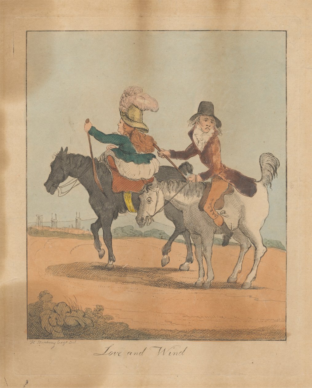 Szerelem és szél alkotó: Henry William Bunbury