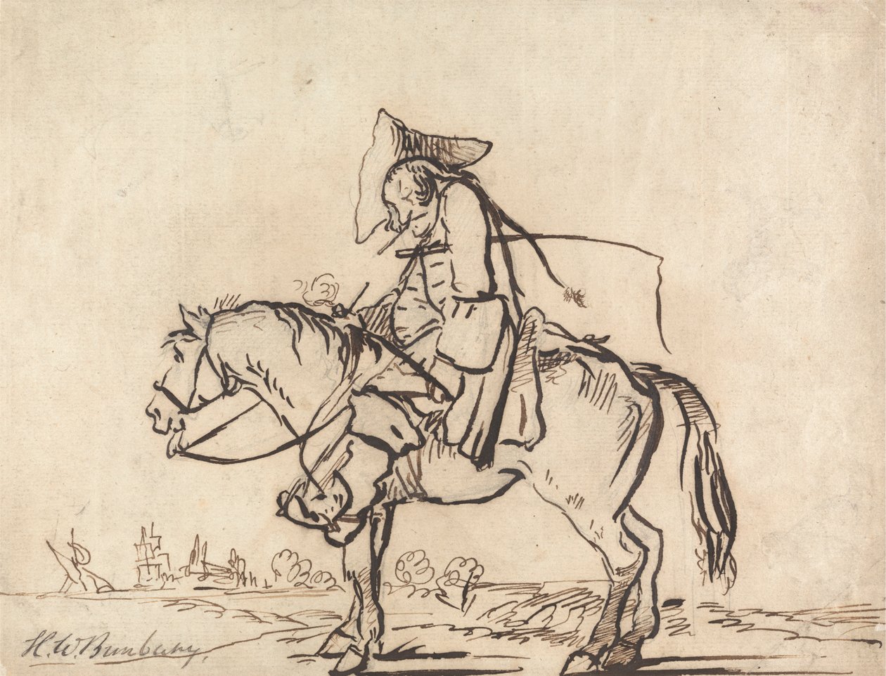 A törött cső alkotó: Henry William Bunbury