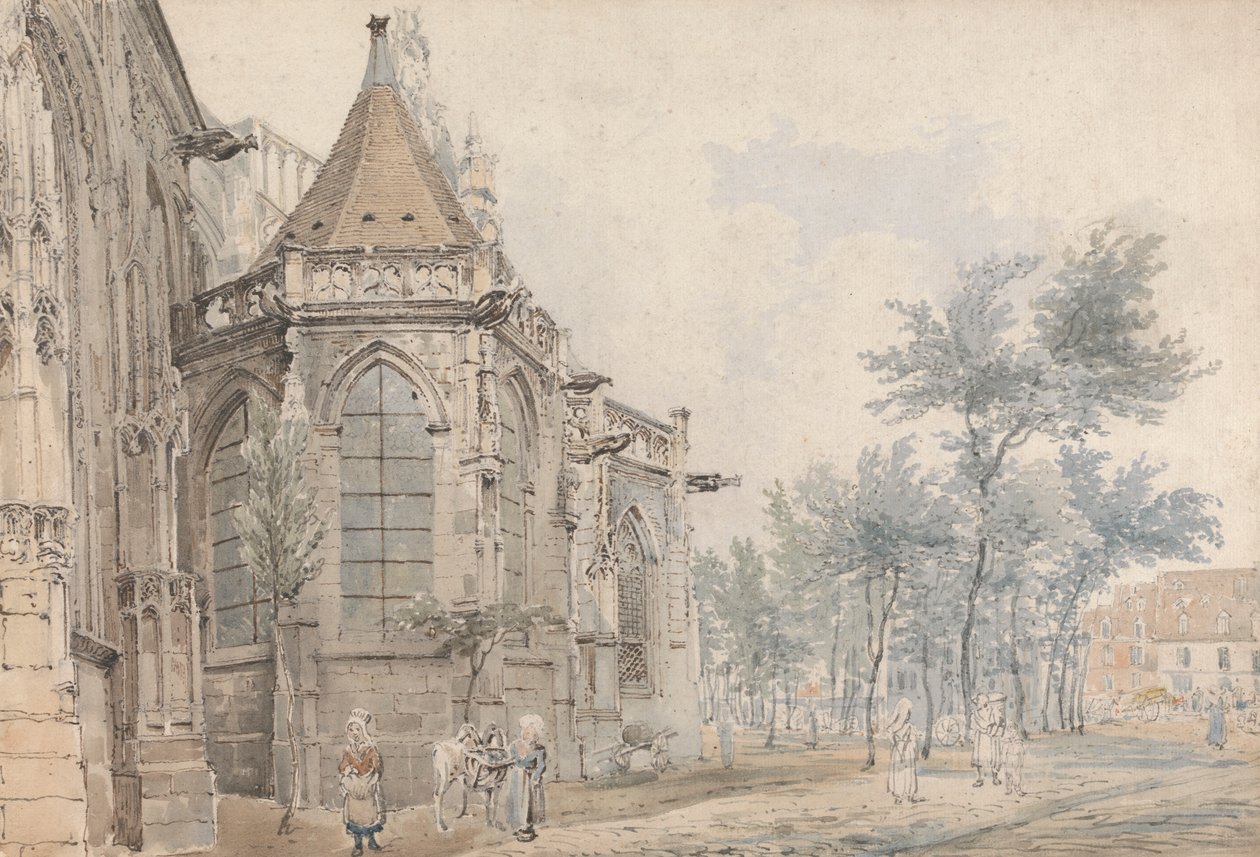 St. Jacques, Dieppe alkotó: Henry William Burgess