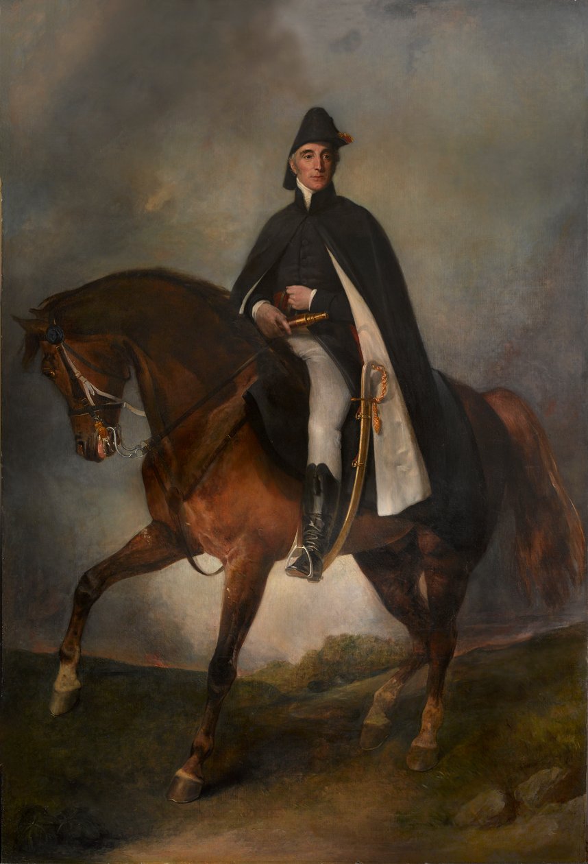 Wellington 1. hercege Koppenhágán (olaj, vászon) alkotó: Henry William Pickersgill