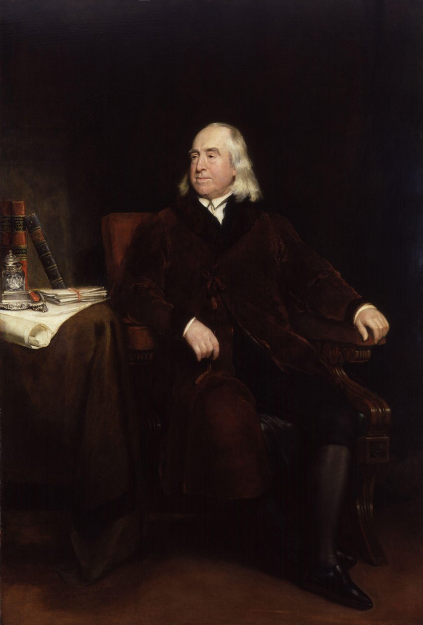 Jeremy Bentham alkotó: Henry William Pickersgill