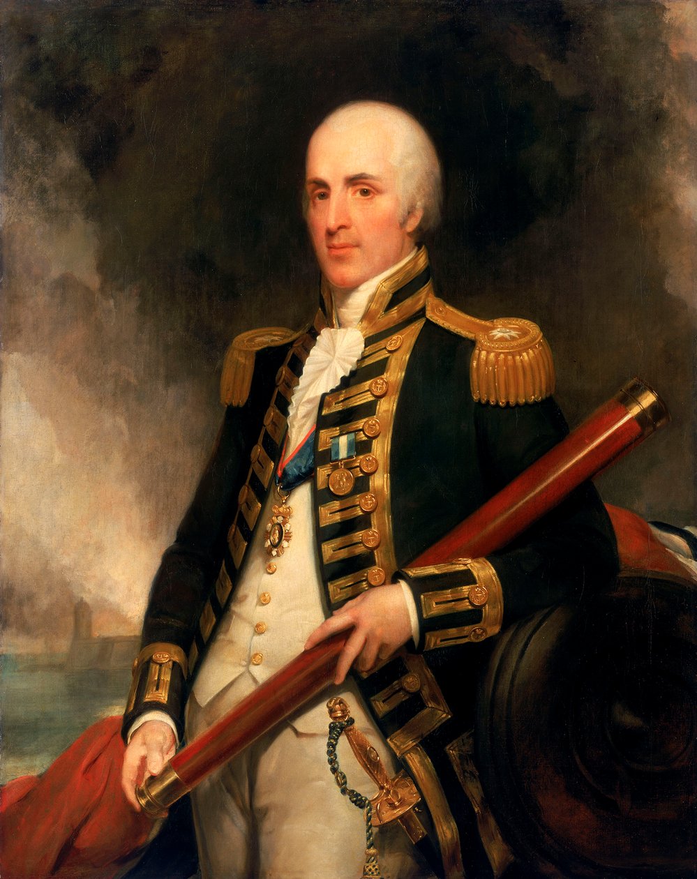 Sir Alexander John Ball ellentengernagy (1757-1809) alkotó: Henry William Pickersgill