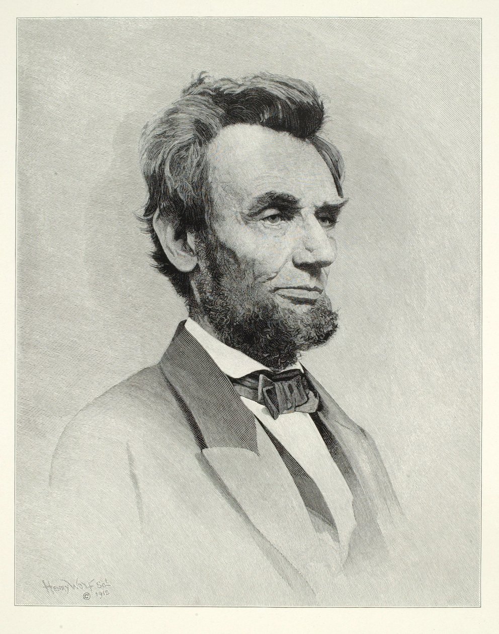 Abraham Lincoln alkotó: Henry Wolf