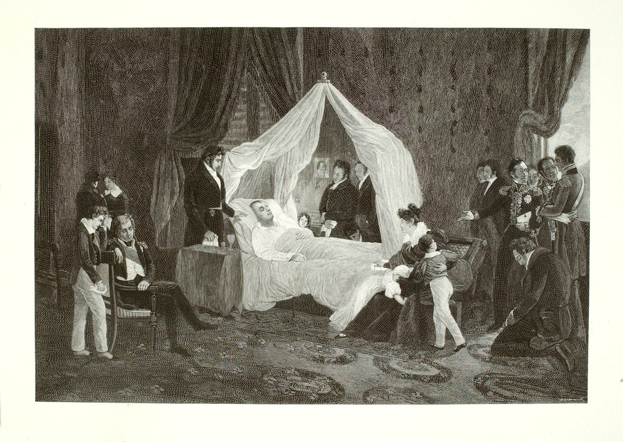I. Napóleon halála alkotó: Henry Wolf