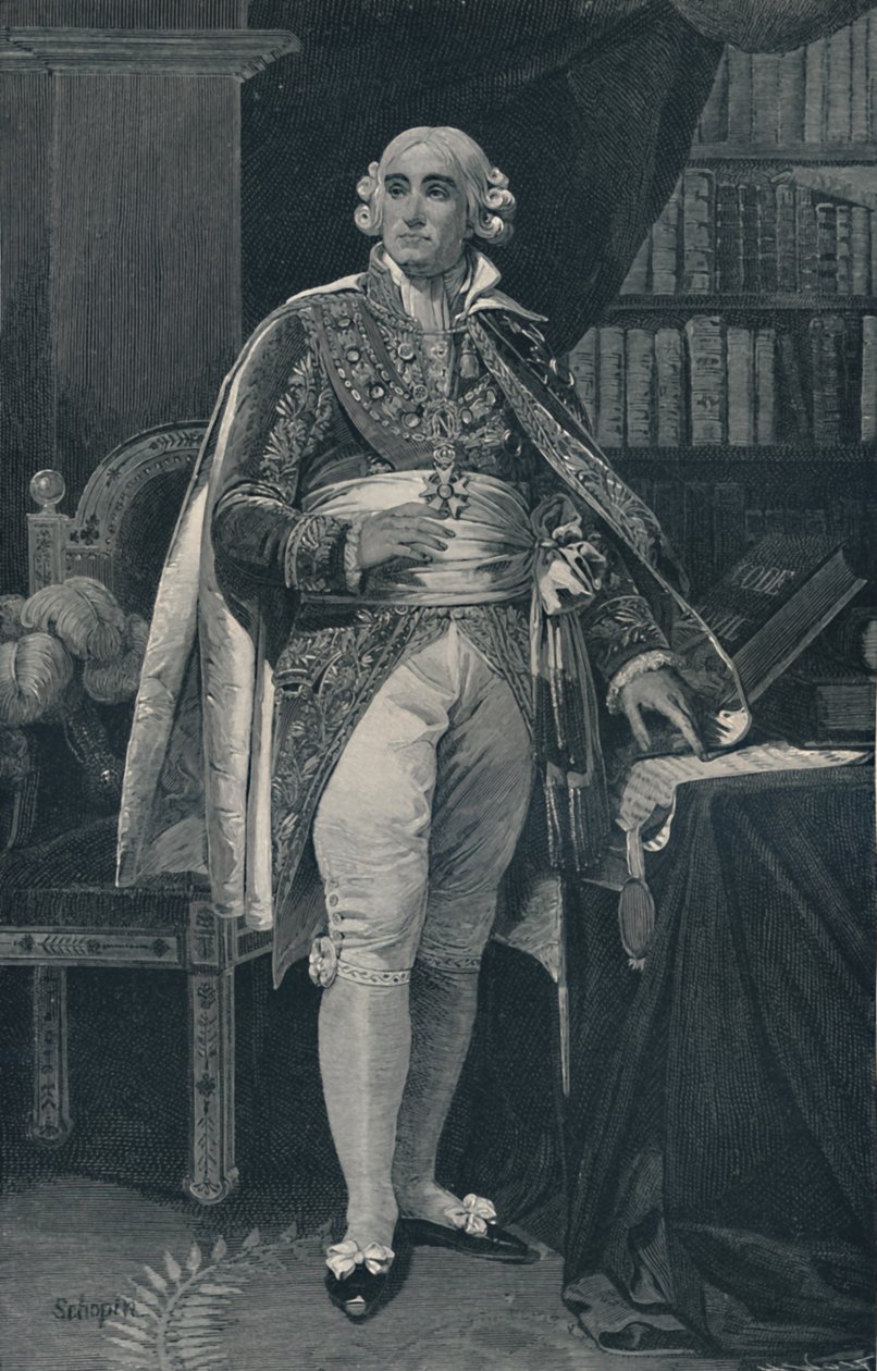 Jean-Jacques-Régis De Cambacérès - Párma hercege, 1800 körül, 1896 alkotó: Henry Wolf