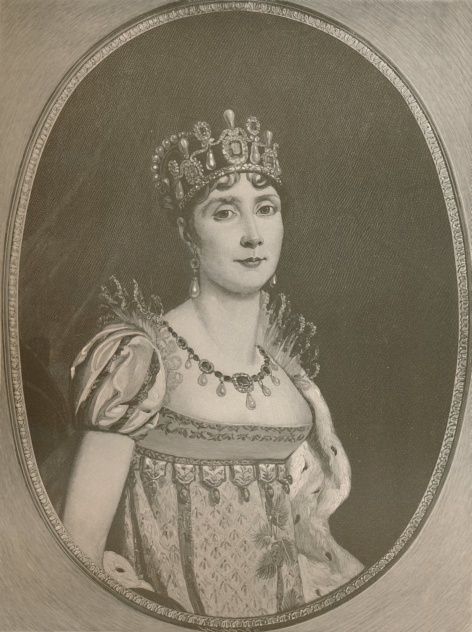 Josephine - a francia császárné, 1808, 1896 alkotó: Henry Wolf