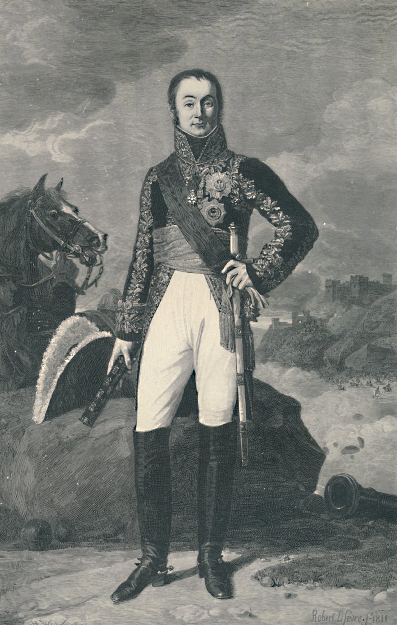 Nicolas-Charles Oudinot marsall, Reggio hercege, 1811, 1896 alkotó: Henry Wolf