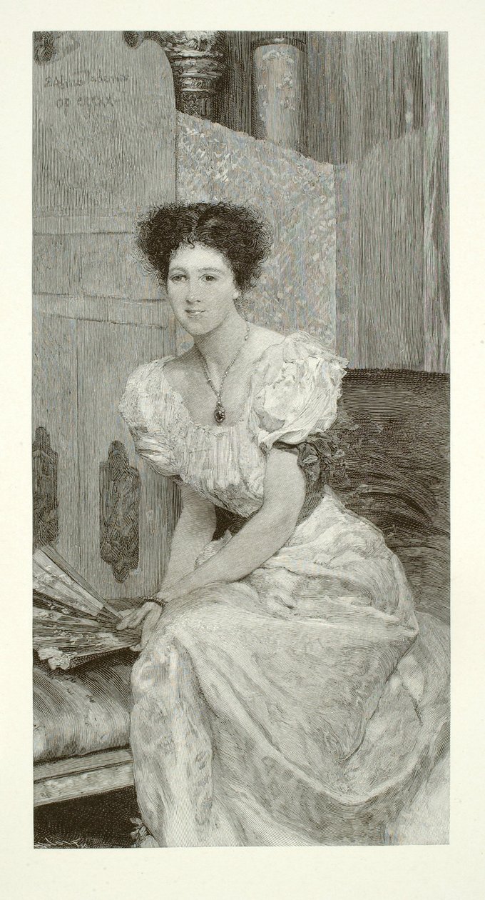Charles W. Wyllie asszony alkotó: Henry Wolf