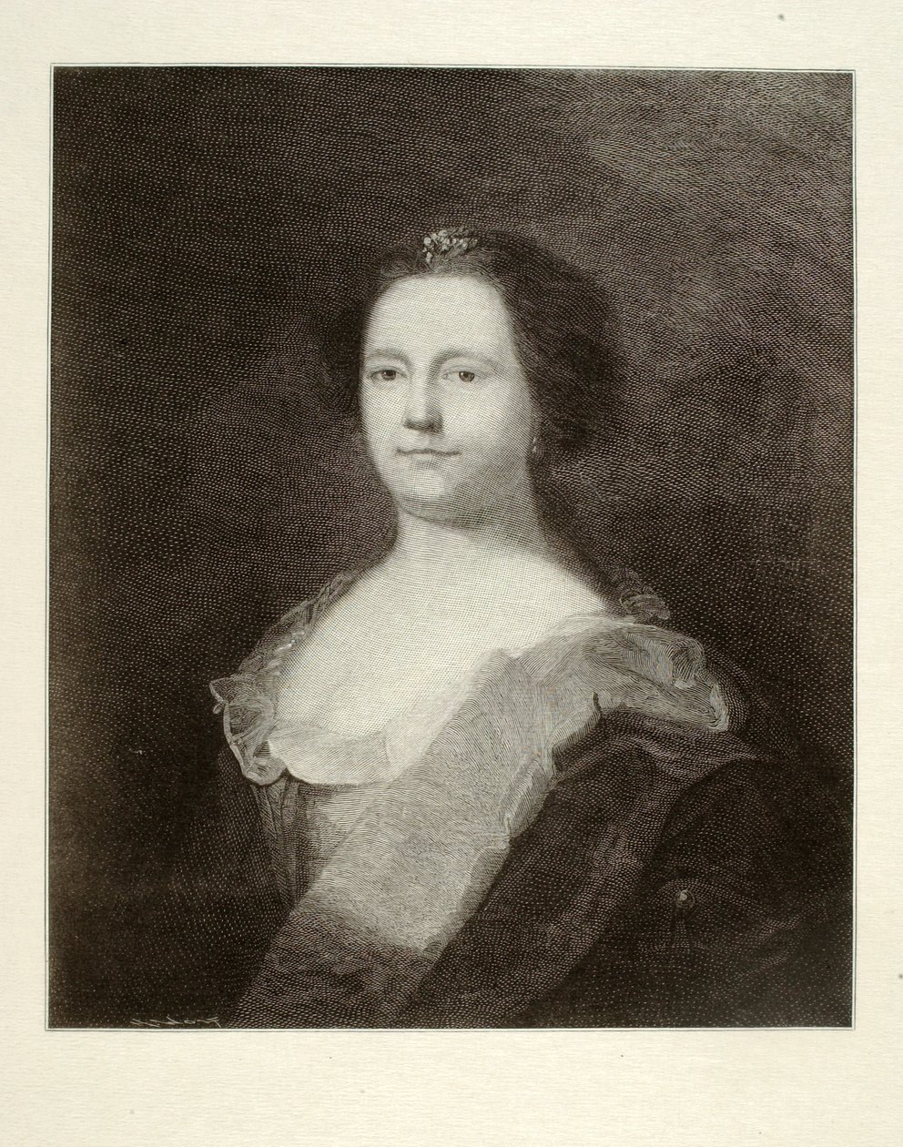 Deborah Franklin asszony alkotó: Henry Wolf