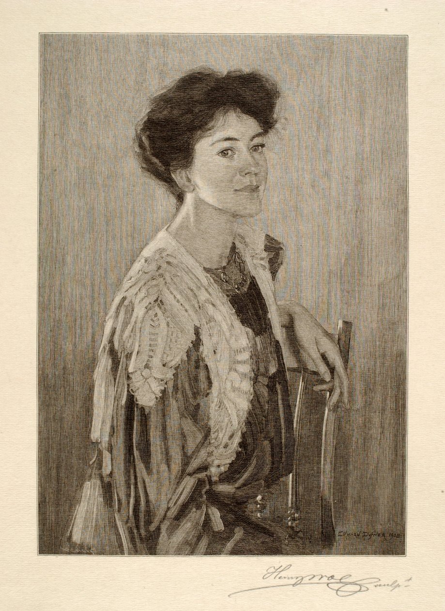 Edmund F. Harding asszony alkotó: Henry Wolf