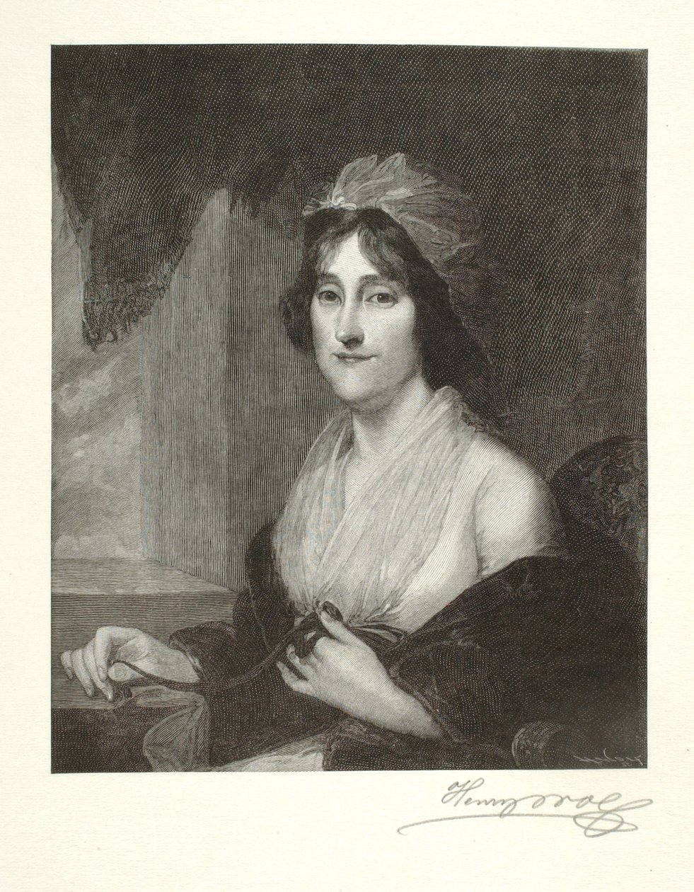 Mrs. William Rawle (Sarah Coates Burge) alkotó: Henry Wolf