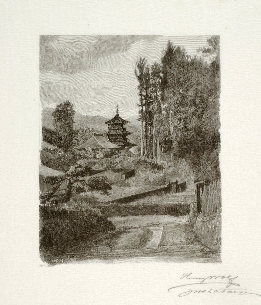 Régi Pagoda alkotó: Henry Wolf
