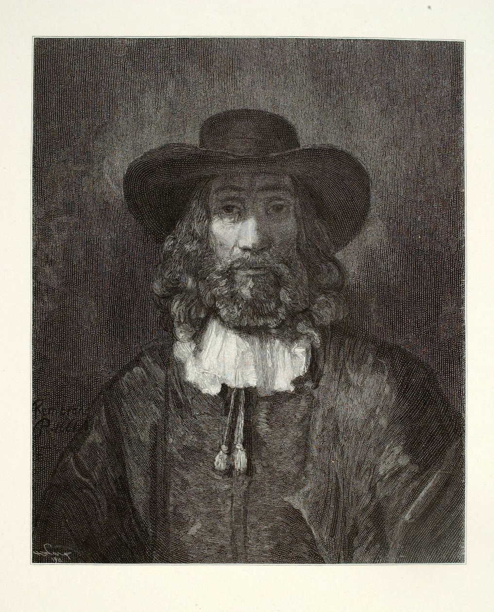 Egy férfi portréja alkotó: Henry Wolf