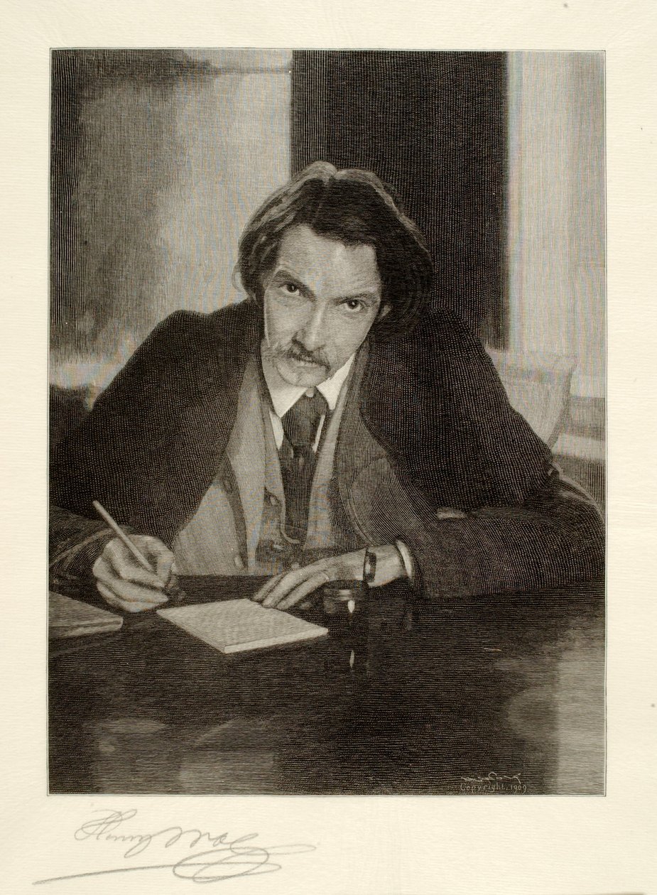 Robert Louis Stevenson alkotó: Henry Wolf