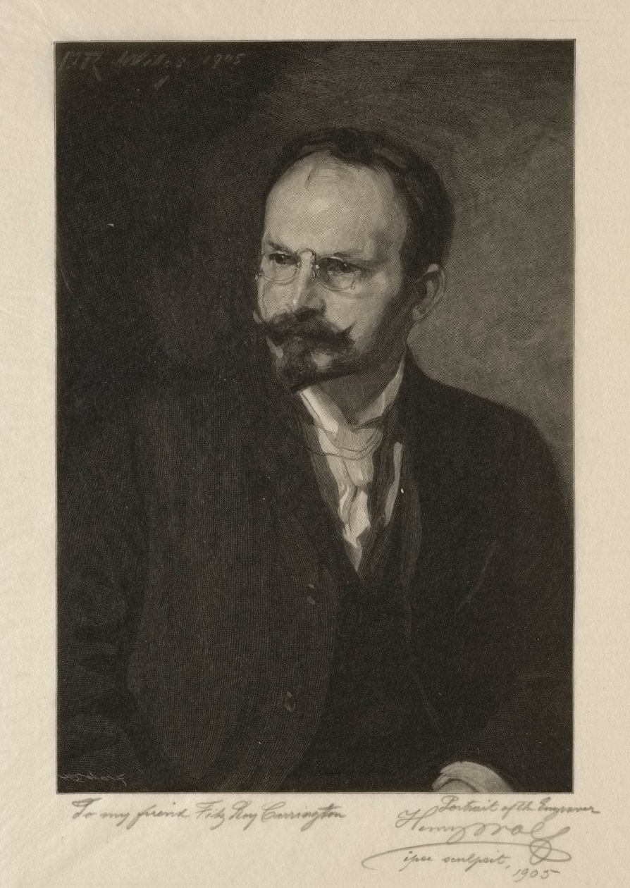 Önarckép alkotó: Henry Wolf
