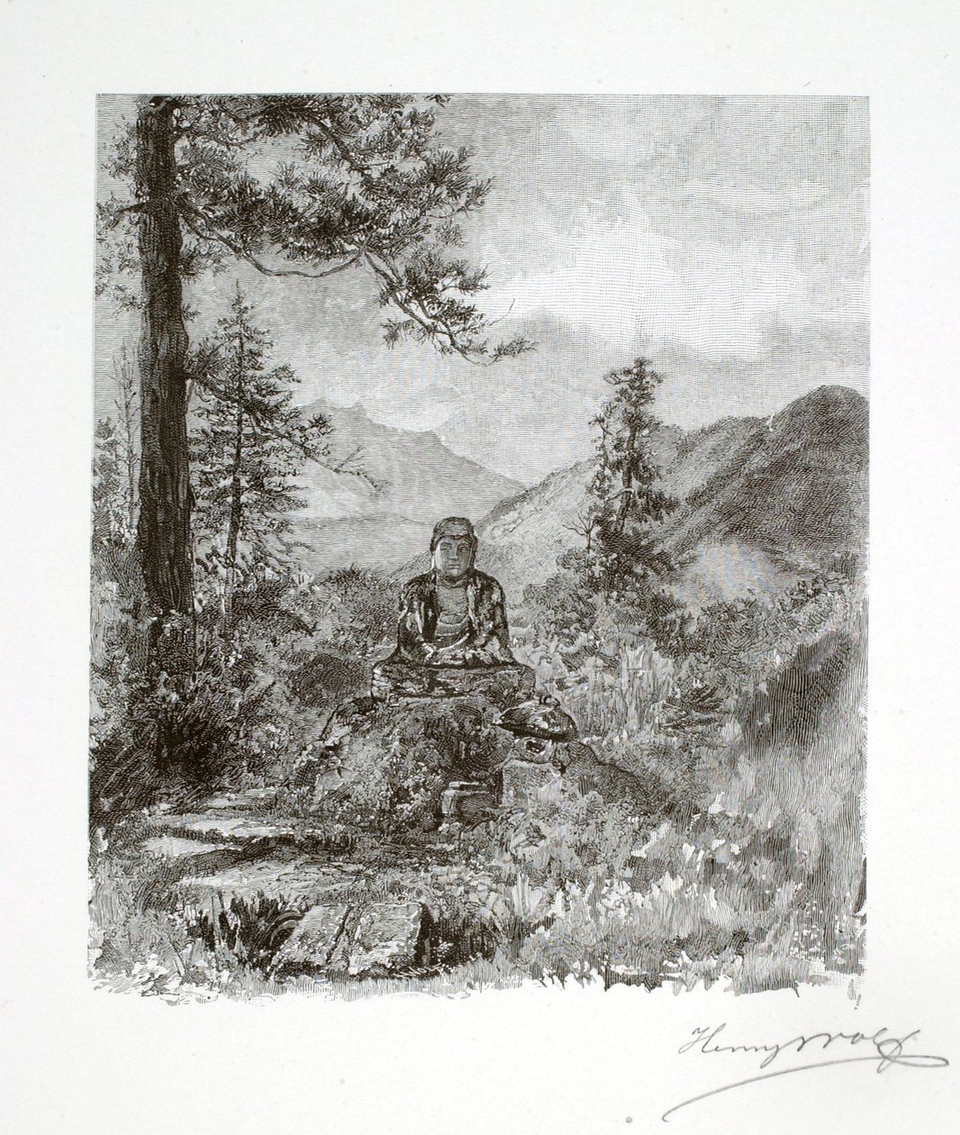 Oya Jizo szobra alkotó: Henry Wolf