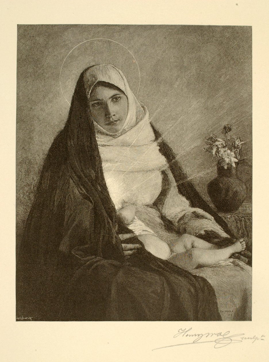 A Rózsa Madonnája alkotó: Henry Wolf