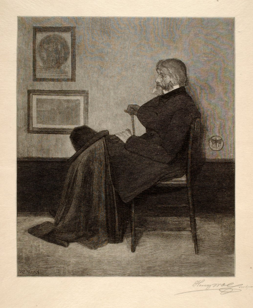 Thomas Carlyle alkotó: Henry Wolf