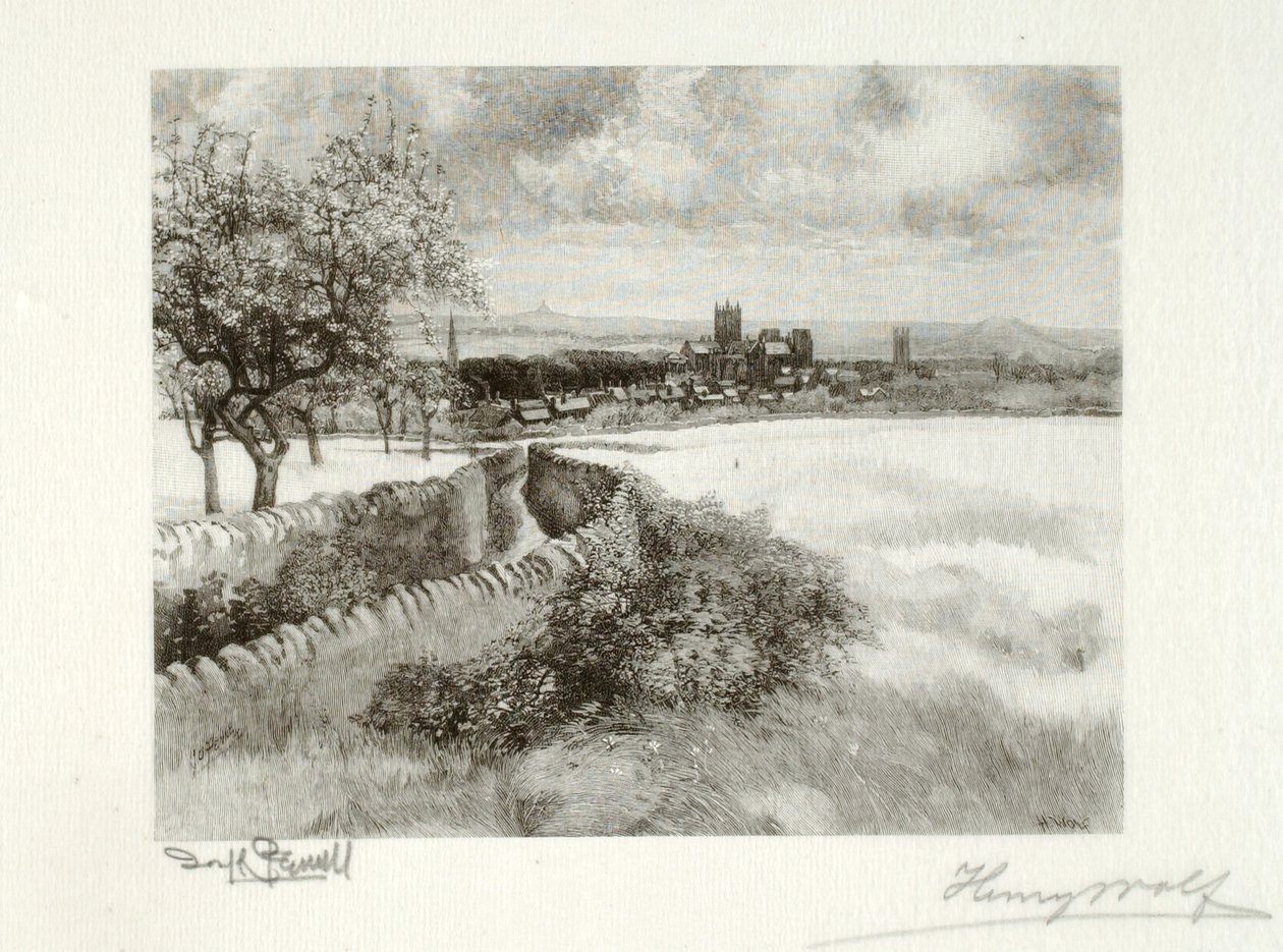 Wells, északkeletről alkotó: Henry Wolf