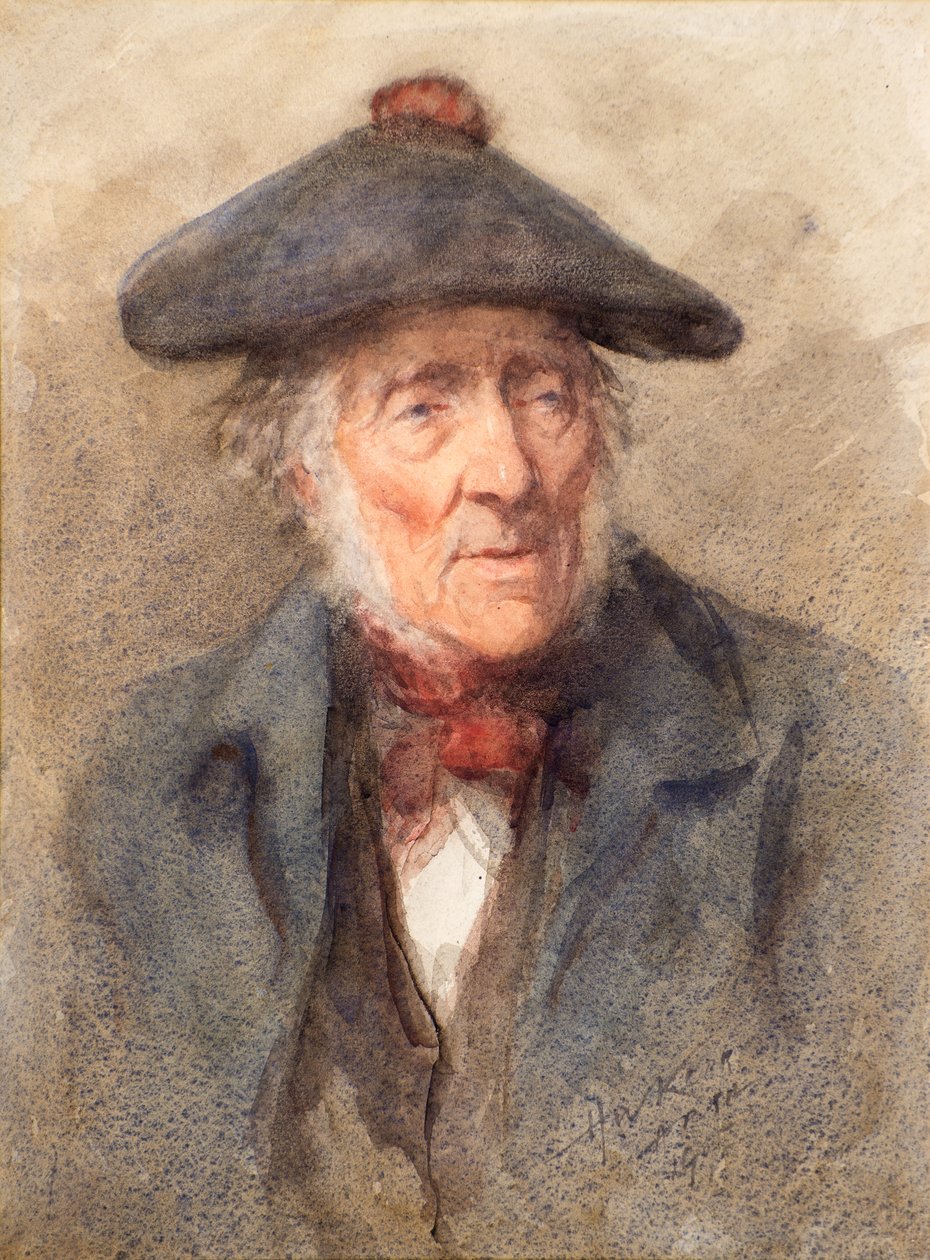 A Bonnet Laird, 1905 körül (akvarell) alkotó: Henry Wright Kerr