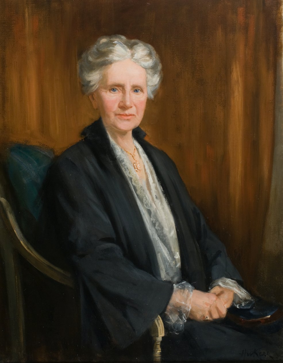 Elizabeth Low asszony, XX. század (olaj, vászon) alkotó: Henry Wright Kerr