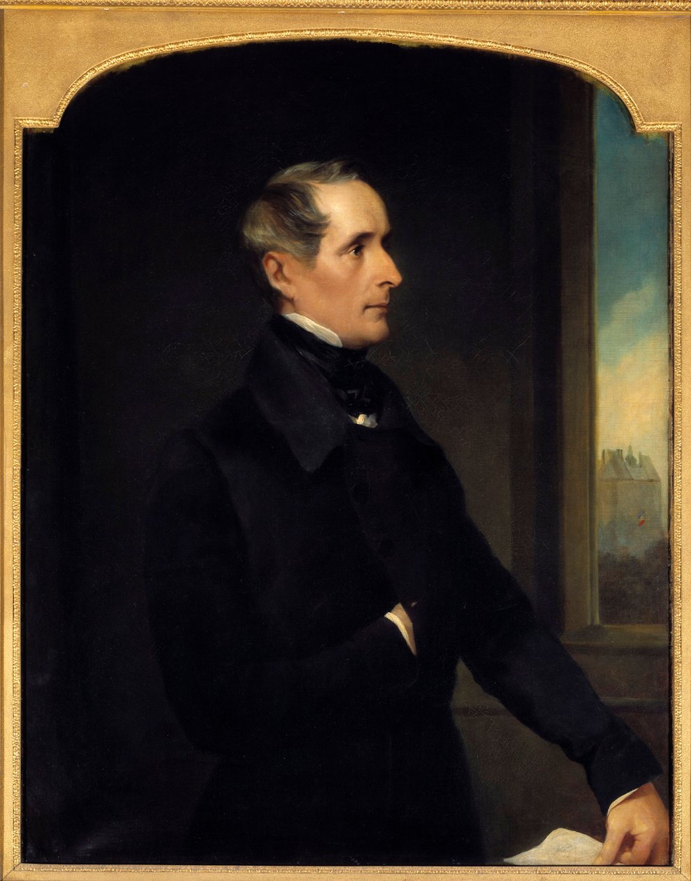 Alphonse de Lamartine (1790-1869) költő és politikus portréja Henry Phillips (1820-1868) festménye 1848 V. 1,17x0,9 m Párizs, alkotó: Henry Wyndham Phillips