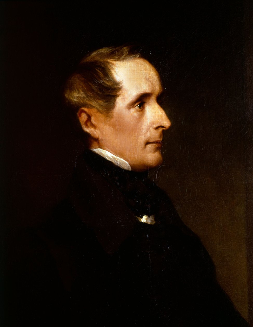 Alphonse de Lamartine portréja, 1848-as részlet (festmény) alkotó: Henry Wyndham Phillips