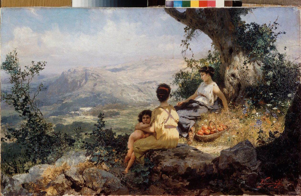 A maradék. 1896 (olaj, vászon) alkotó: Henryk Siemieradzki