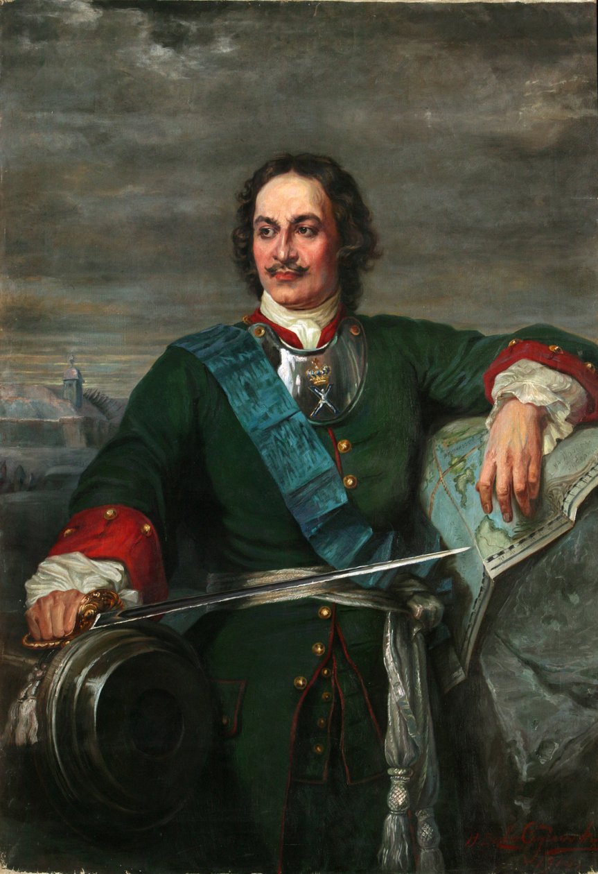 Nagy Péter Hippolyte Delaroche után, 1914 alkotó: Henryka Bezler Ciszewska